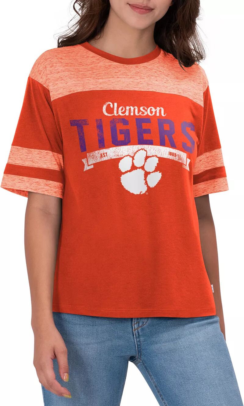 Женская футболка Touch by Alyssa Milano Clemson Tigers оранжевая All Star