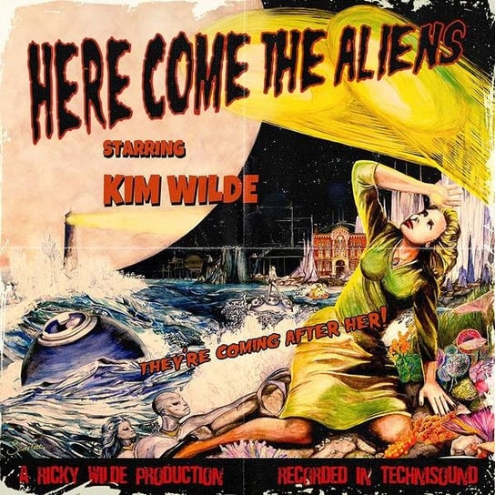 Виниловая пластинка Wilde Kim - Here Come The Aliens (желтый винил)