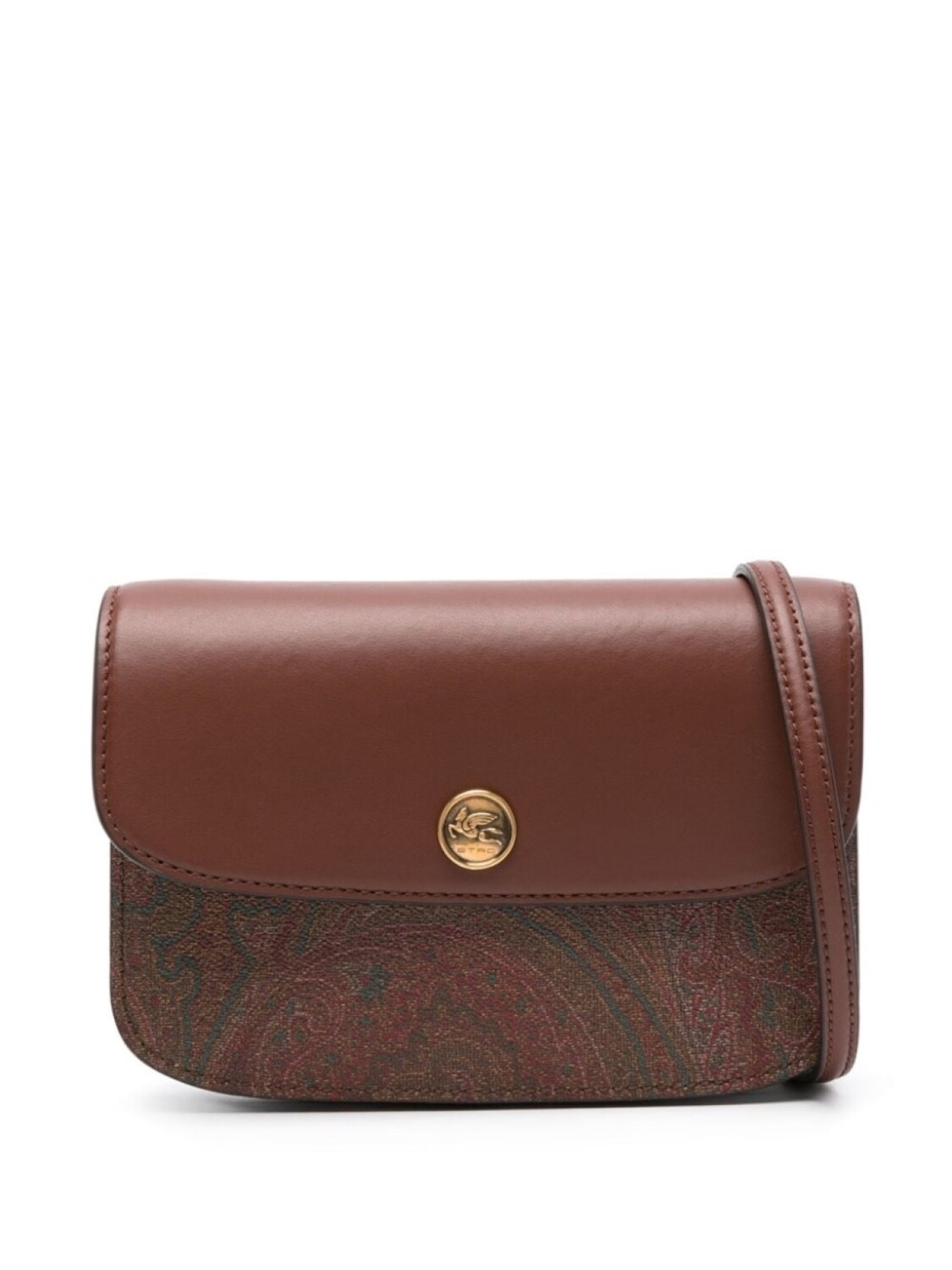 

ETRO маленькая сумка через плечо Essential, коричневый