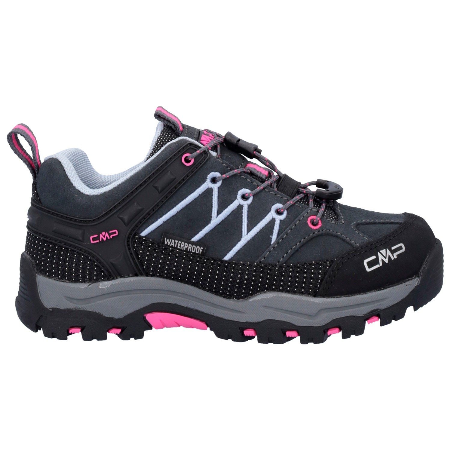 Мультиспортивная обувь Cmp Kid's Rigel Low Trekking Shoes Waterproof, цвет Titanio/Skyway