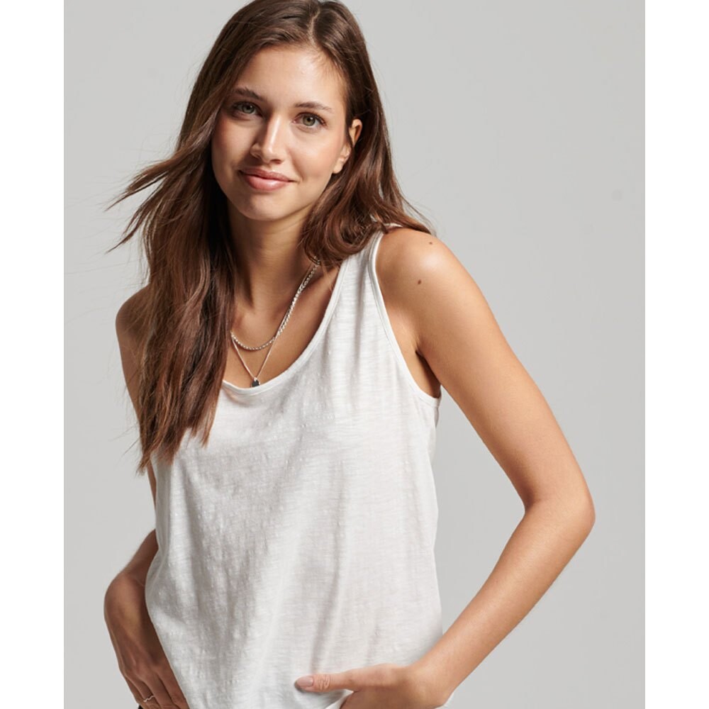 

Футболка без рукавов Superdry Studios Jersey, белый