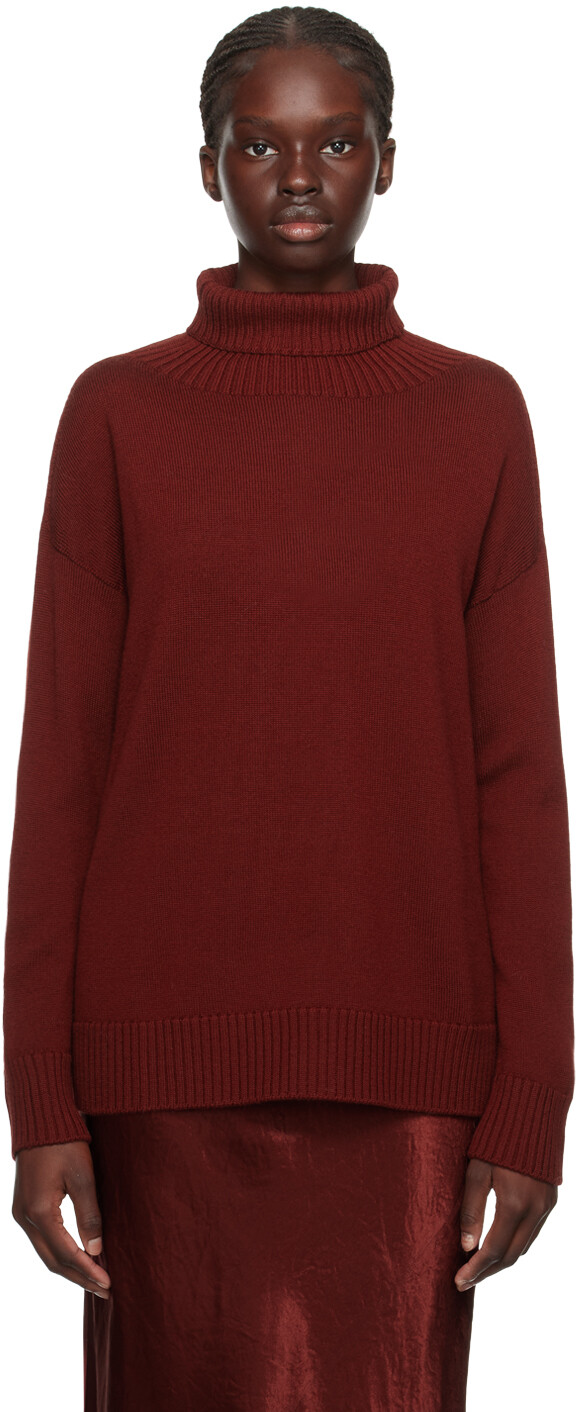 

Красная водолазка Nuble Brick Max Mara Leisure, Красный