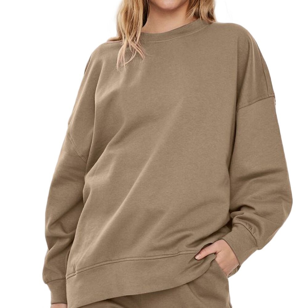 

Толстовка Vero Moda Oversize Nia, коричневый