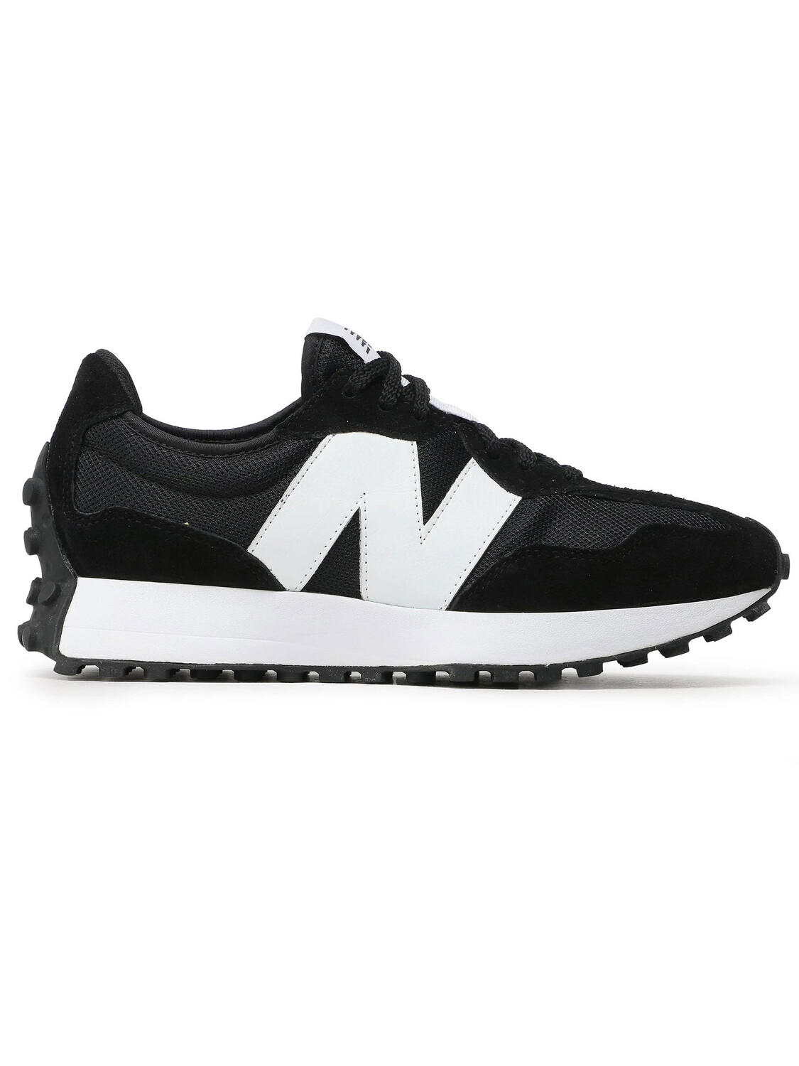 

New Balance 327 Унисекс, черный/белый