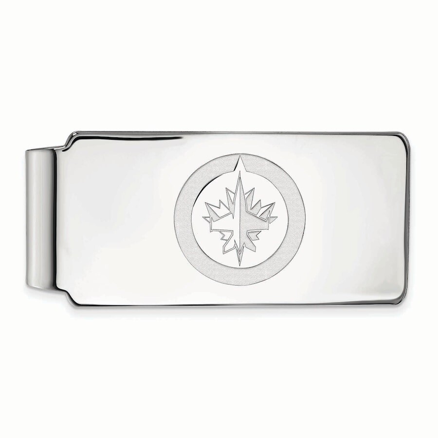 

Зажим для денег LogoArt Winnipeg Jets, серебряный