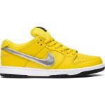 Лимитированные кроссовки Nike Diamond Supply Co. x Dunk Low Pro SB 'Canary Diamond', желтый - фото