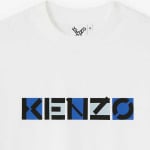 Футболка с логотипом Letter, мужская, белая Kenzo, белый - фото 6