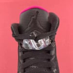 Кроссовки Air Jordan 5 Retro GS Deadly Pink, черный - фото 5