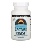 Source Naturals, Lactase Digest, 180 капсул - фото