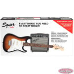 Squier "Хватит мечтать, начинай играть!" Комплект: Stratocaster серии Affinity с накладкой из палисандра, Frontman 10G Amp Brown Sunburst "Stop Dreaming, Start Playing!" Set: Affinity Series Strat with Rosewood Fretboard, Frontman 10G Amp - фото 2