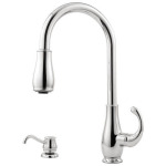 Кухонный смеситель Pfister Treviso High Arc с 2-функциональным выдвижным распылителем AccuDock, polished chrome - фото