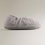 Детские тапочки Zara Home Cosy, серый - фото