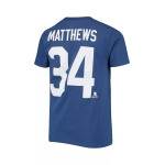 Синяя футболка Big Boys Auston Matthews Toronto Maple Leafs с именем и номером игрока Outerstuff, синий - фото 3