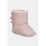 Замшевые детские туфли BABY BAILEY BOW Ugg, розовый - фото