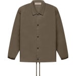 Куртка Fear of God Essentials Coaches Jacket 'Wood', коричневый - фото