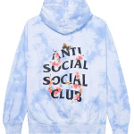 Худи Anti Social Social Club Kkoch Never Dies Tie Dye Hoodie 'Blue', синий - фото 2