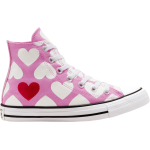 Кроссовки Converse Chuck Taylor All Star High Twisted Hearts - Peony Pink, розовый - фото