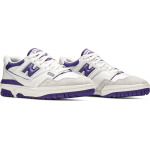 Кроссовки New Balance 550 'White Purple', белый - фото 8