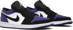 Air jordan 1 low court purple 2025