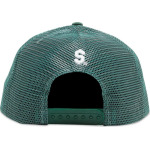 Бейсболка Supreme Mesh 6-Panel, зеленый - фото 4