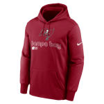 Худи Nike Tampa Bay Buccaneers Men’s Therma NFL Pullover Hoodie, красный - фото