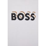 Хлопковая футболка BOSS Boss, белый - фото 4