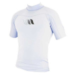 Рашгард West Lycra Core Short Sleeve, белый - фото