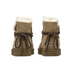 Женские зимние ботинки Bailey Snow Boots Brown/Beige Ugg - фото 3