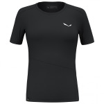 Функциональная рубашка Salewa Women's Puez Sporty Dry T Shirt, цвет Black Out - фото