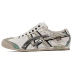 Кроссовки Onitsuka Tiger MEXICO 66 Lifestyle Shoes Unisex Low-top Black/White/Brown, черный/белый/коричневый - фото