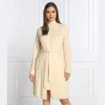 Кардиган свободного кроя из уругвайской шерсти Max Mara, бежевый - фото 2