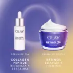 Туалетная вода унисекс Pack Neceser Collagen Peptide 24 Sérum de Día + Mini Retinol24 Crema de Noche + Roller Olay, Set 3 productos + Neceser - фото 2