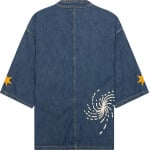 Лонгслив Billionaire Boys Club Space Rider Long-Sleeve Kimono 'Solar Flare', синий - фото 2