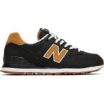 Кроссовки New Balance 574 'Black Workwear', черный - фото