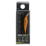 Воблер Jerkbait Minnow WXM MNW 50 SP Yamame оранжевый CAPERLAN, черный/неоновый желтый/неоновый кроваво-оранжевый - фото 4