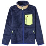 Толстовка Polo Ralph Lauren Neon Panel Sherpa Zip Through - фото 3