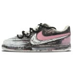 Кроссовки Nike Court Vision 1 Skateboarding Shoes Men Low-top Black/pink/white, черный - фото