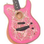 Акустическая гитара Fender American Limited Edition Acoustasonic Telecaster Acoustic-Electric Guitar - Pink Paisley - фото