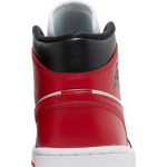 Кроссовки Wmns Air Jordan 1 Mid Alternate Bred Toe, красный - фото 7