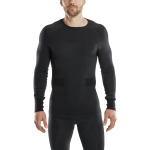 Майка/рубашка LONG SLEEVE BASE LAYER SKIING CEP, цвет black - фото