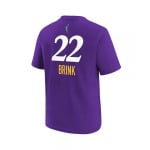 Футболка Nike Big Boys and Girls Cameron Brink Purple Los Angeles Sparks с номером драфта WNBA 2024 Outerstuff, фиолетовый - фото 3