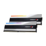 Дубль Оперативная память G.SKILL Trident Z5 RGB, 64 Гб DDR5 (2x32 Гб), 6400 МГц, CL32, F5-6400J3239G32GX2-TZ5RS, серебри - фото 3