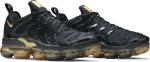 Black and gold air vapormax plus hotsell