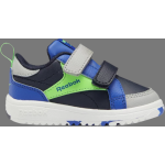 Кроссовки weebok clasp low toddler 'navy solar lime camo' Reebok, синий - фото