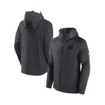 Мужская фирменная куртка heather charcoal new jersey devils authentic pro road tech с капюшоном на молнии во всю длину Fanatics, мульти - фото 4