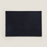 Коврик для ванной комнаты Zara Home Cotton, темно-синий - фото