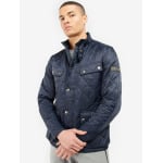 Стеганая куртка Barbour International Ariel Soft Touch, темно-синяя - фото