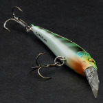 Воблер Jerkbait / Deep Minnow WXM MNWDD 50 SP Bluegill CAPERLAN, зеленый/черный - фото 3