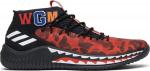 Dame 4 bape hot sale red camo