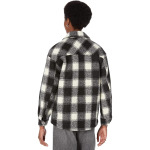 Куртка Levi's Oversized Wool Blend Jacket, цвет Black/Cream Buff Check - фото